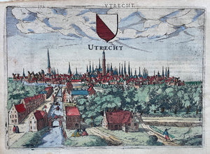 Utrecht Profielgezicht - J Jansz / L Guicciardini - 1613