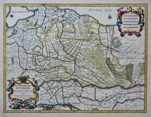 Utrecht - H Jaillot - 1692