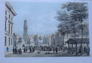 Utrecht Mariaplaats - FW van de Weijer / JG Broese - 1860