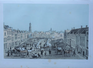 Utrecht Neude - FW van de Weijer / JG Broese - 1860