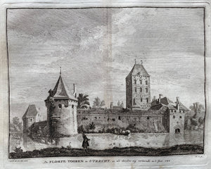 Utrecht Plompetoren - H Spilman - ca. 1750