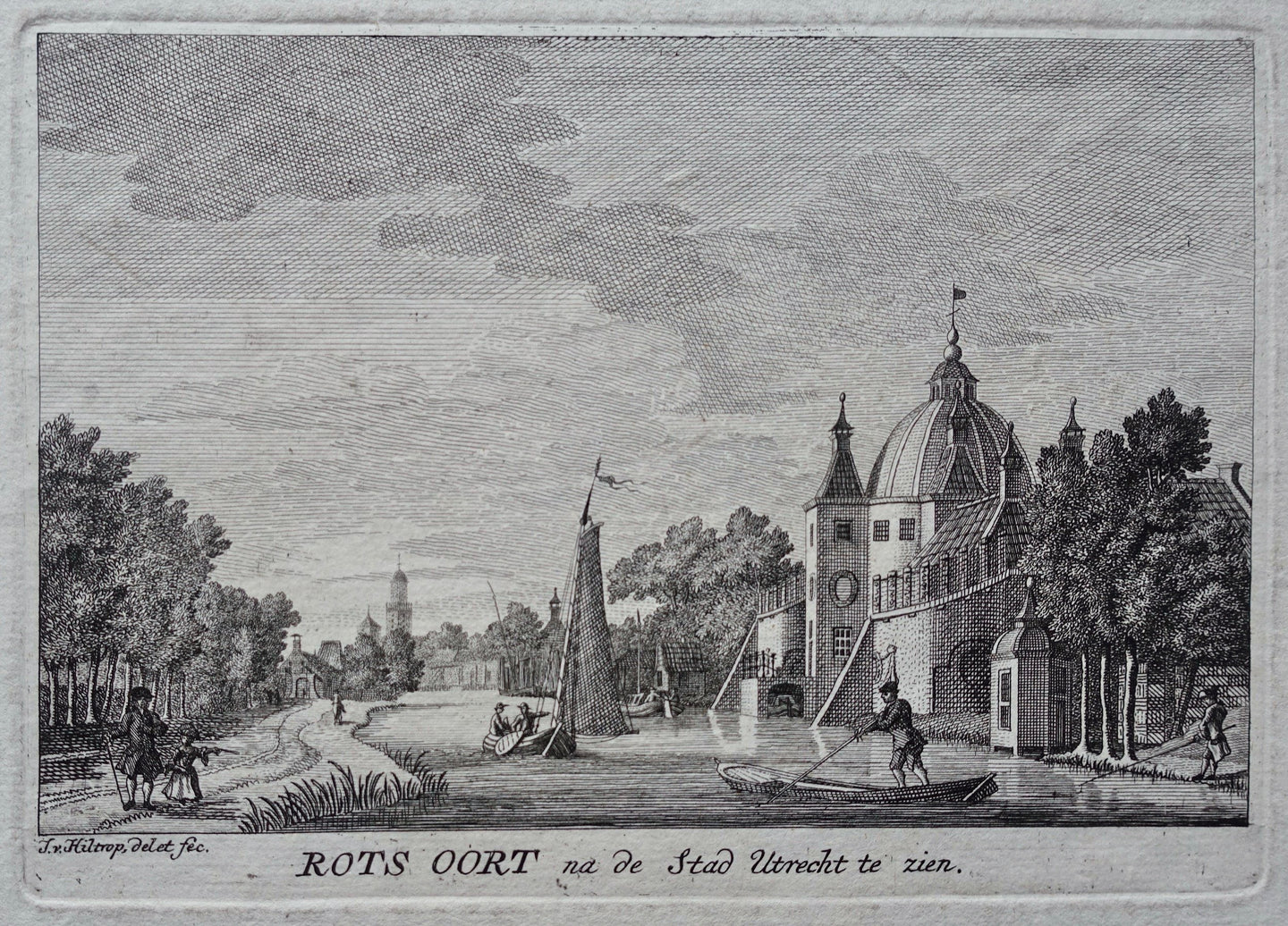 Utrecht Rotsoord - J van Hiltrop - ca 1760
