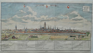 Utrecht aanzicht - N van der Monde - 1836