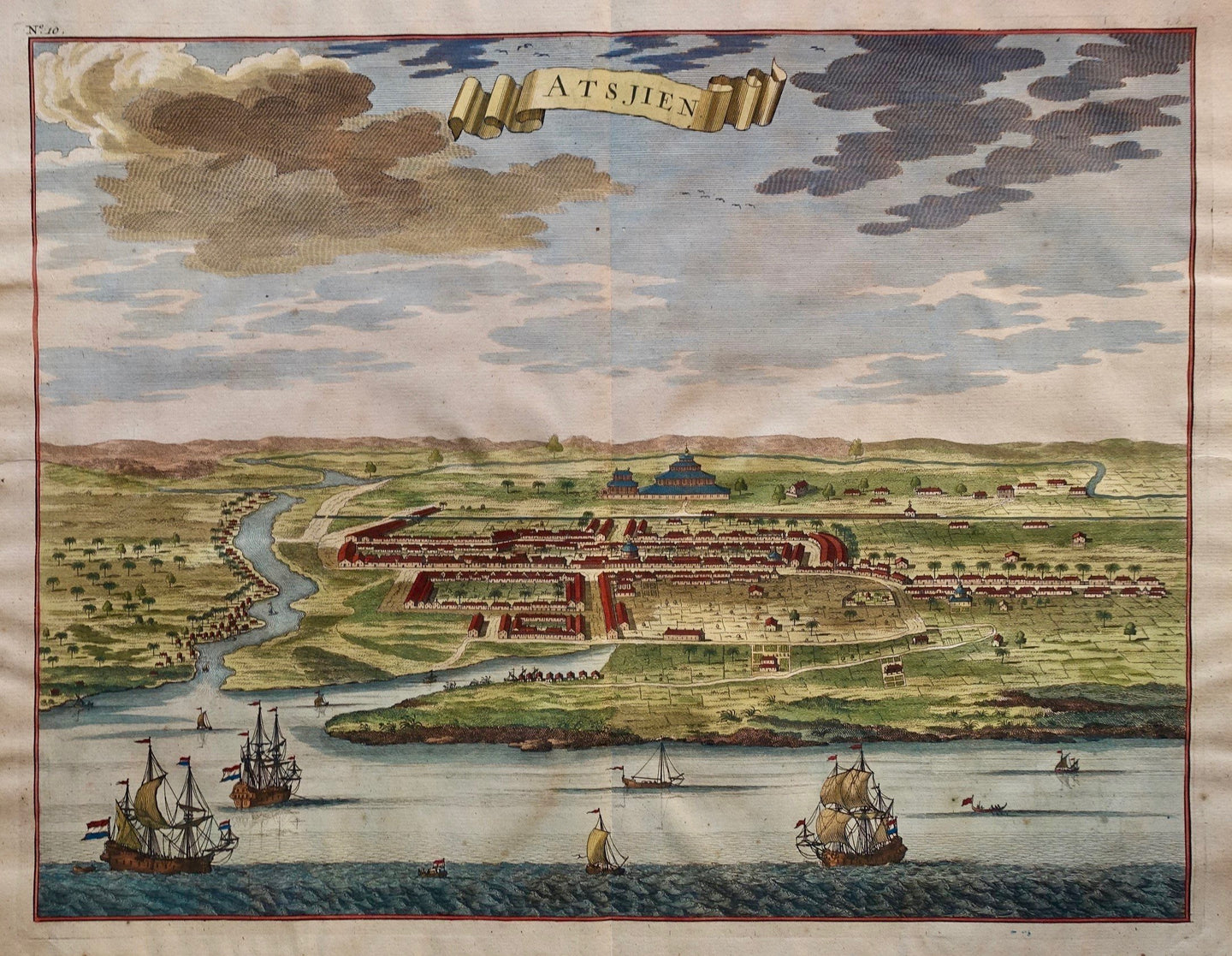 Indonesië Banda Atjeh Indonesia Banda Aceh - F Valentijn - 1724