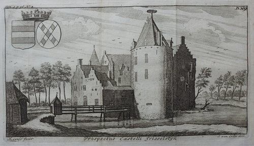 Veghel Kasteel Frisselstein - H Causé / J le Roy - 1730