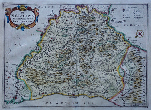 Gelderland Veluwe - N Geelckerken / J van Biesen - 1654