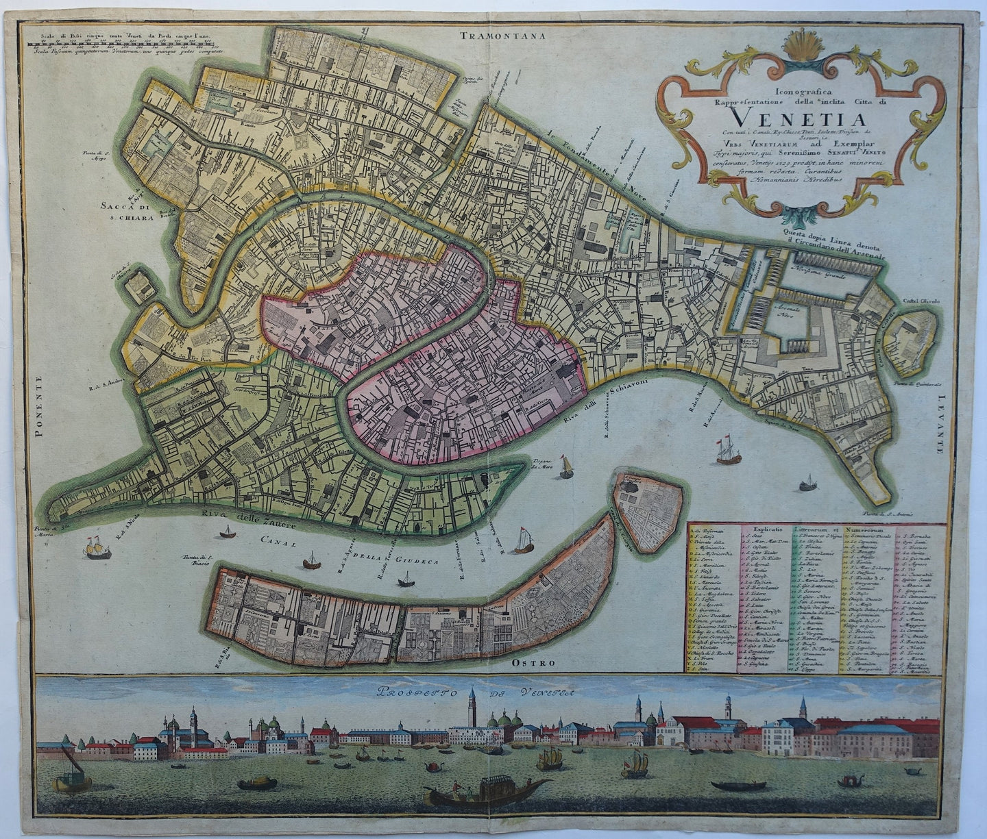 Italy Venetië Venice - Homann Heirs - ca. 1760