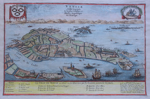 Italy Venetië Venice - N de Fer - 1705