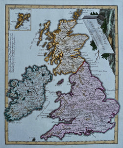 Groot Brittannië Ierland British Isles Great Britain Ireland - FJJ von Reilly - 1789