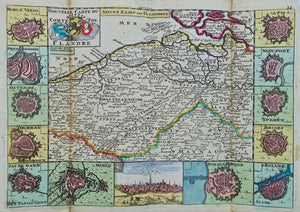 België Vlaanderen Belgium Flanders - J de la Feuille - 1729