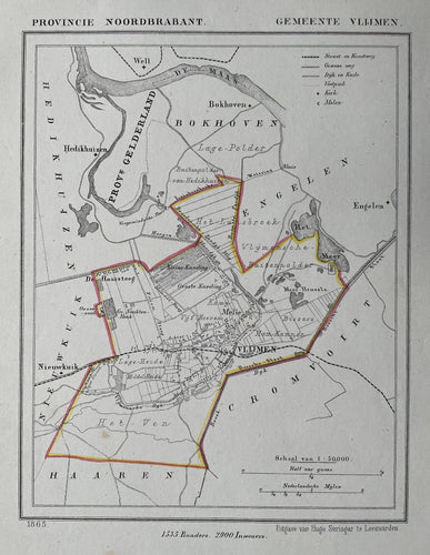 Vlijmen - J Kuijper / H Suringar - 1865