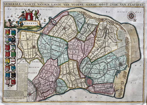 Voorne Brielle Hellevoetsluis - J Luyken / J Stemmers / A Steyaart - 1729