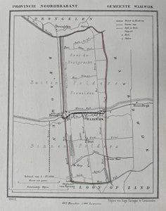 Waalwijk - J Kuijper / H Suringar - 1865