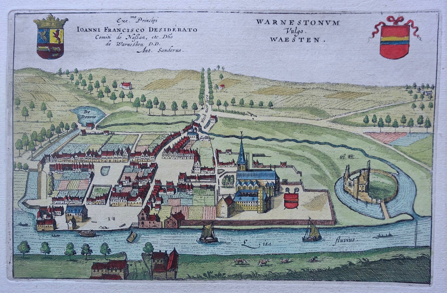 België Waasten Belgium - J Blaeu - 1649