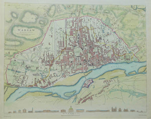 Polen Warschau Poland Warsaw - WB Clarke / Baldwin & Cradock - 1831