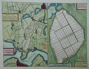 Holland Waterland en Watergraafsmeer - JA Colom - 1660