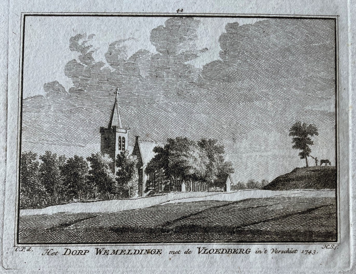 Wemeldinge - H Spilman - ca. 1750
