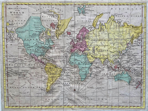 Wereld World - Thomas Bowen - 1778