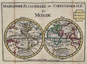 Wereld World - Daniel de la Feuille - 1706