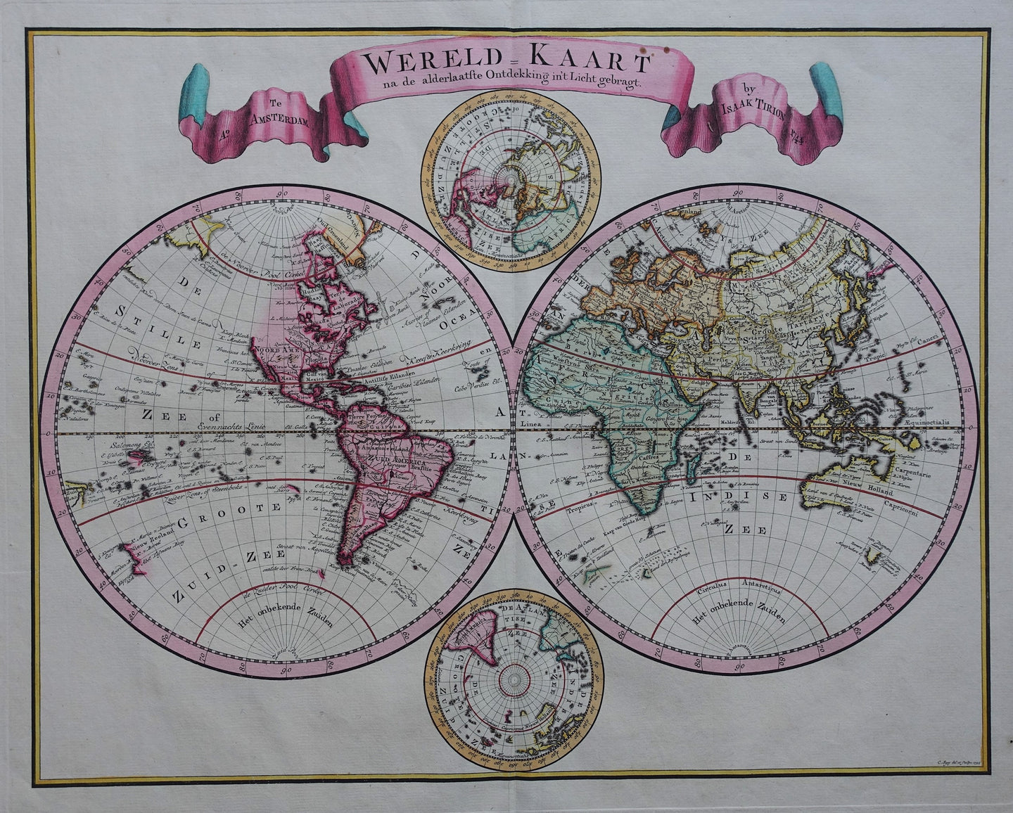 Wereld World - C Sepp / I Tirion - 1753