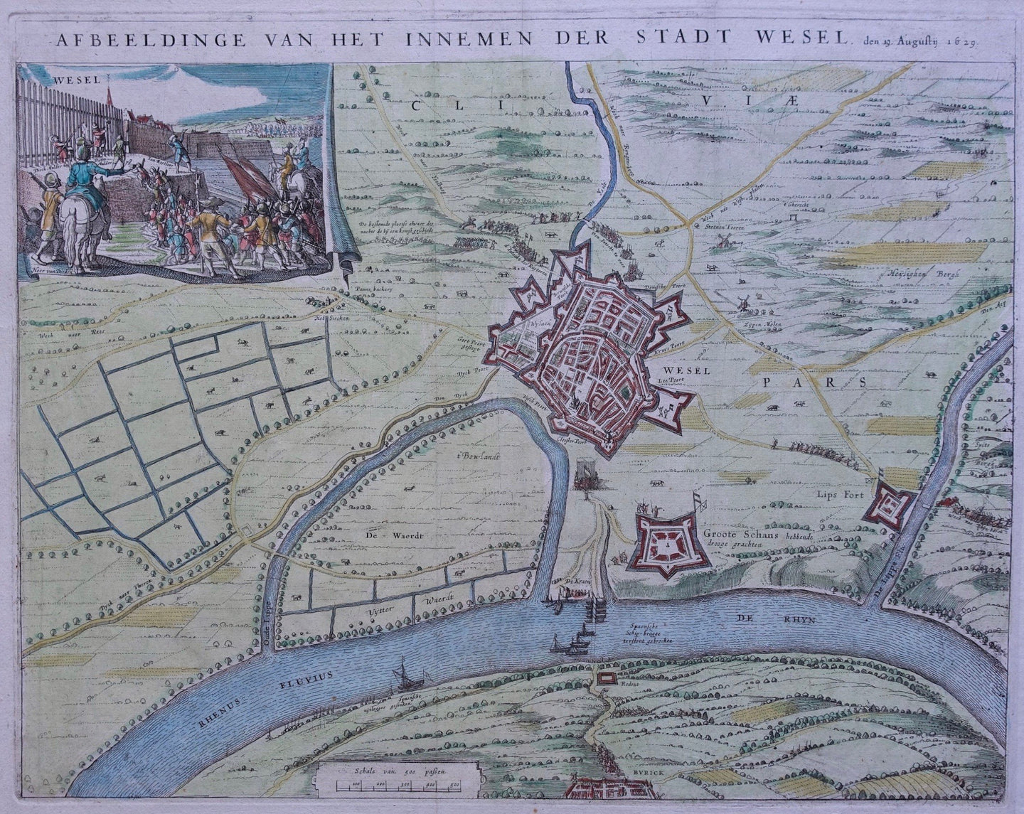 Duitsland Wesel Germany - circa 1630