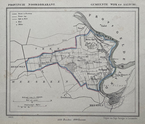 Wijk en Aalburg - J Kuijper / H Suringar - 1865