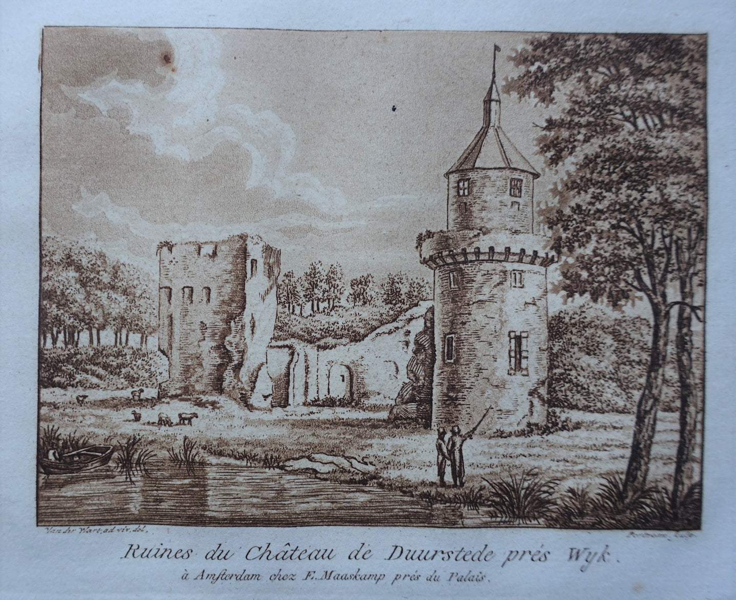 Wijk bij Duurstede Kasteel Duurstede - E Maaskamp - 1816