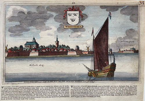 Willemstad - J Peeters & C Bouttats - 1674