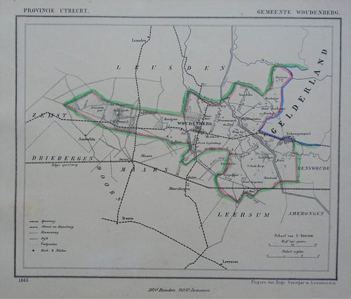 Woudenberg - Kuijper/Suringar - 1865