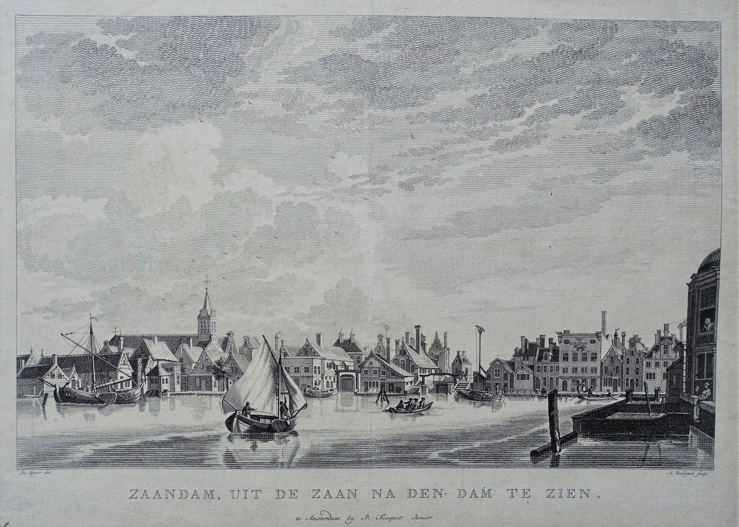 Zaandam - P Fouquet / A Radigues - circa 1760