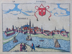 Zaltbommel Profielgezicht - J Jansz / L Guicciardini - 1613