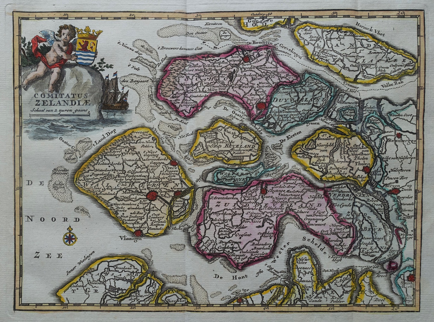 Zeeland - H de Leth - 1740
