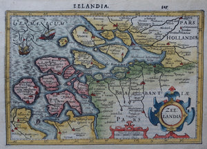 Zeeland - G Mercator / J Hondius - 1610
