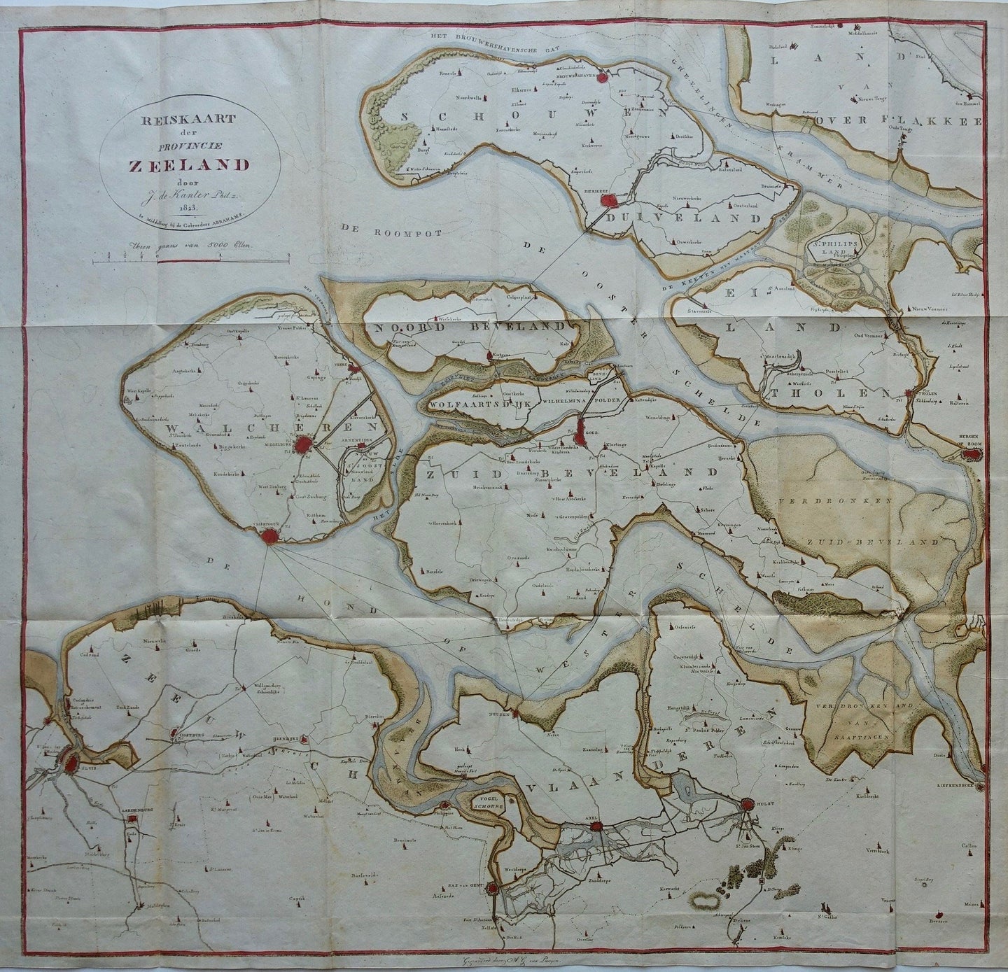 Zeeland - J de Kanter - 1823