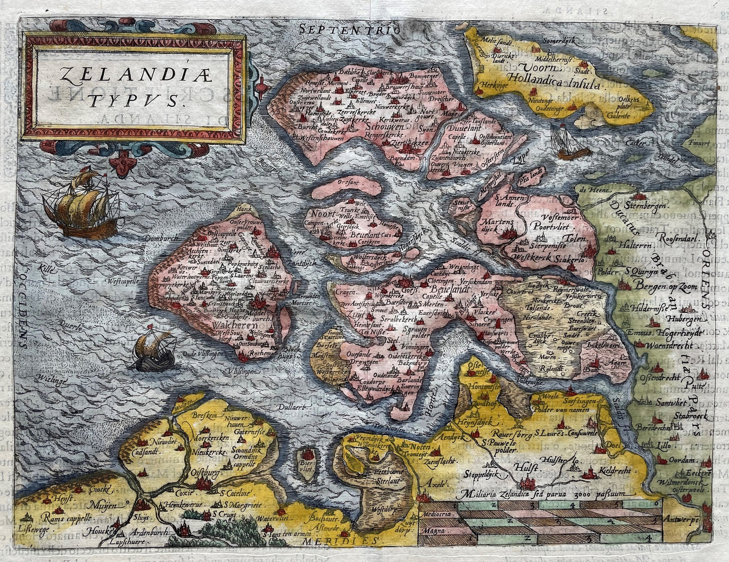 Zeeland - C Plantijn / L Guicciardini - 1581