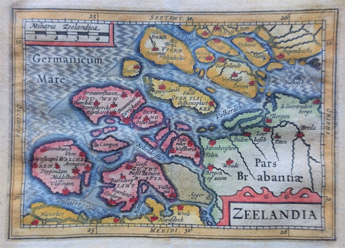 Zeeland - WJ Blaeu / L Guicciardini - 1635