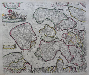 Zeeland - Nicolaas Visscher / Pieter Schenk - circa 1725