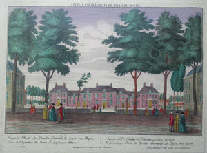 Zeist Broedergemeente Slot Zeist - GB Probst - ca 1765