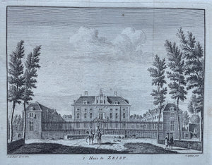 Zeist Slot Zeist - H Spilman - ca. 1750