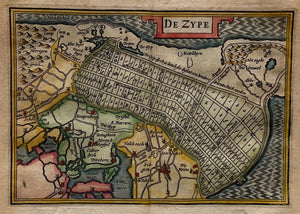 Holland Zijpe - WJ Blaeu / L Guicciardini - 1635