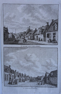 Zoutelande Twee gezichten op een blad - Bendorp - 1793