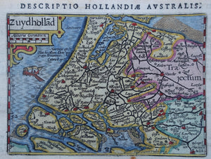 Zuid-Holland - P Bertius / C Claesz - 1602