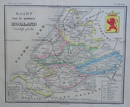 Zuid-Holland - H Reding - 1841