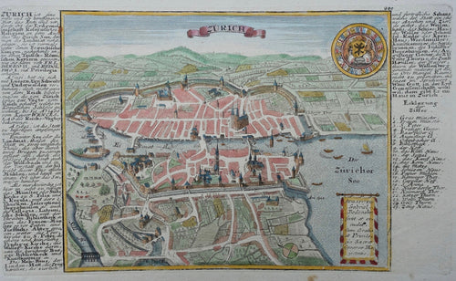 Zwitserland Zürich Switzerland - G Bodenehr - ca. 1725