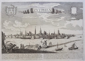 Zutphen Panorama - Gérard Jollain - circa 1673