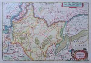 Gelderland Graafschap Zutphen - JA Colom - 1660