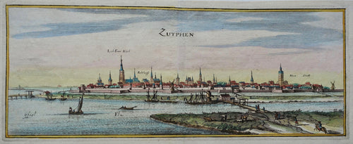 Zutphen - C Merian - 1659