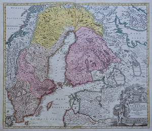 Zweden Finland Sweden - JB Homann - circa 1730