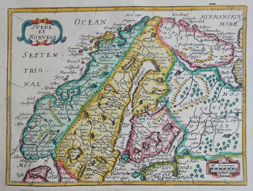 Scandinavië Noorwegen Zweden Finland Scandinavia - Chr Tassin / Nicolas Berey - 1655