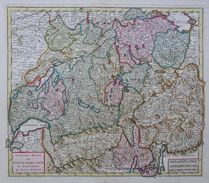Zwitserland Switzerland - I Tirion - 1753